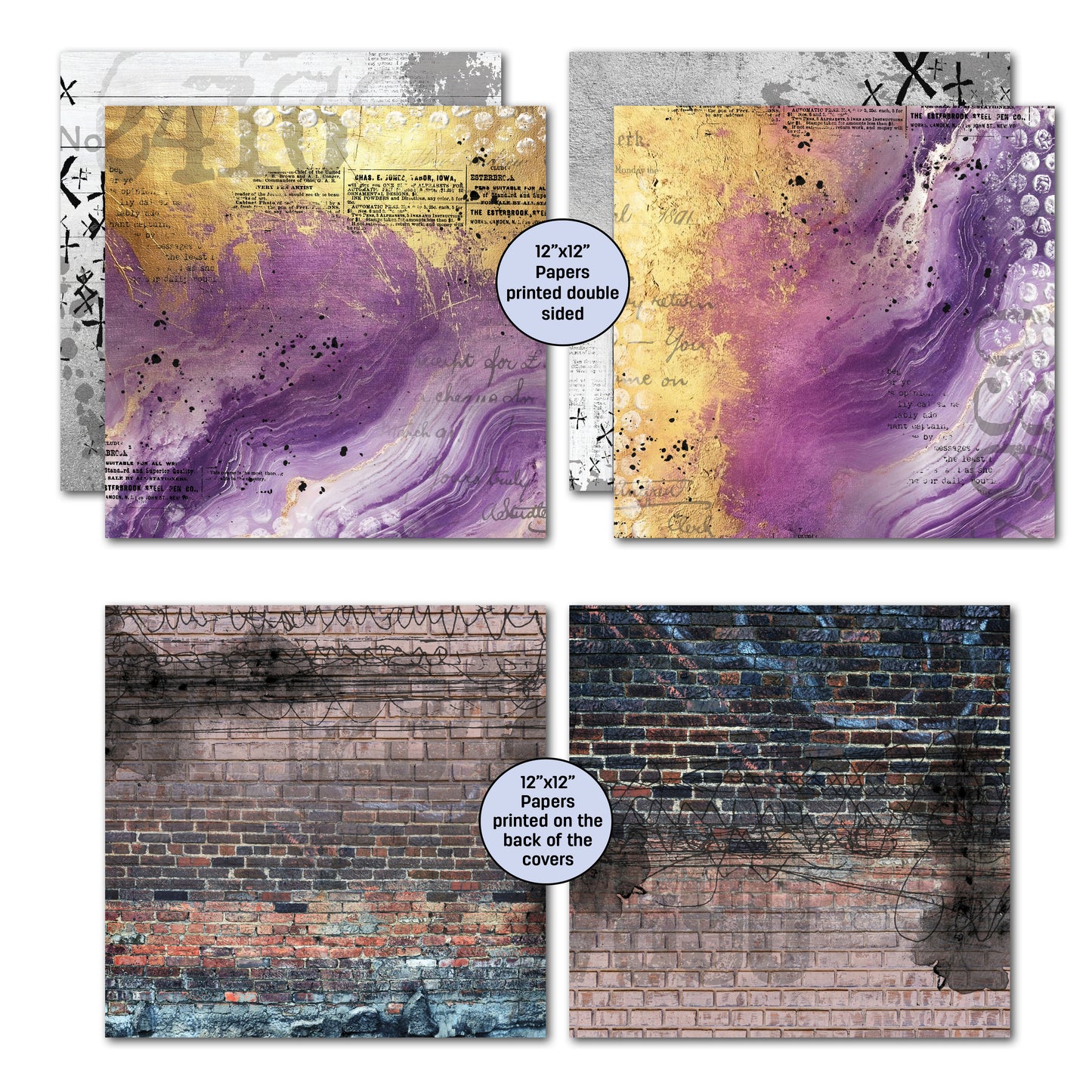 Oh Texture 12x12 Collection Pack - 3Quarter Designs