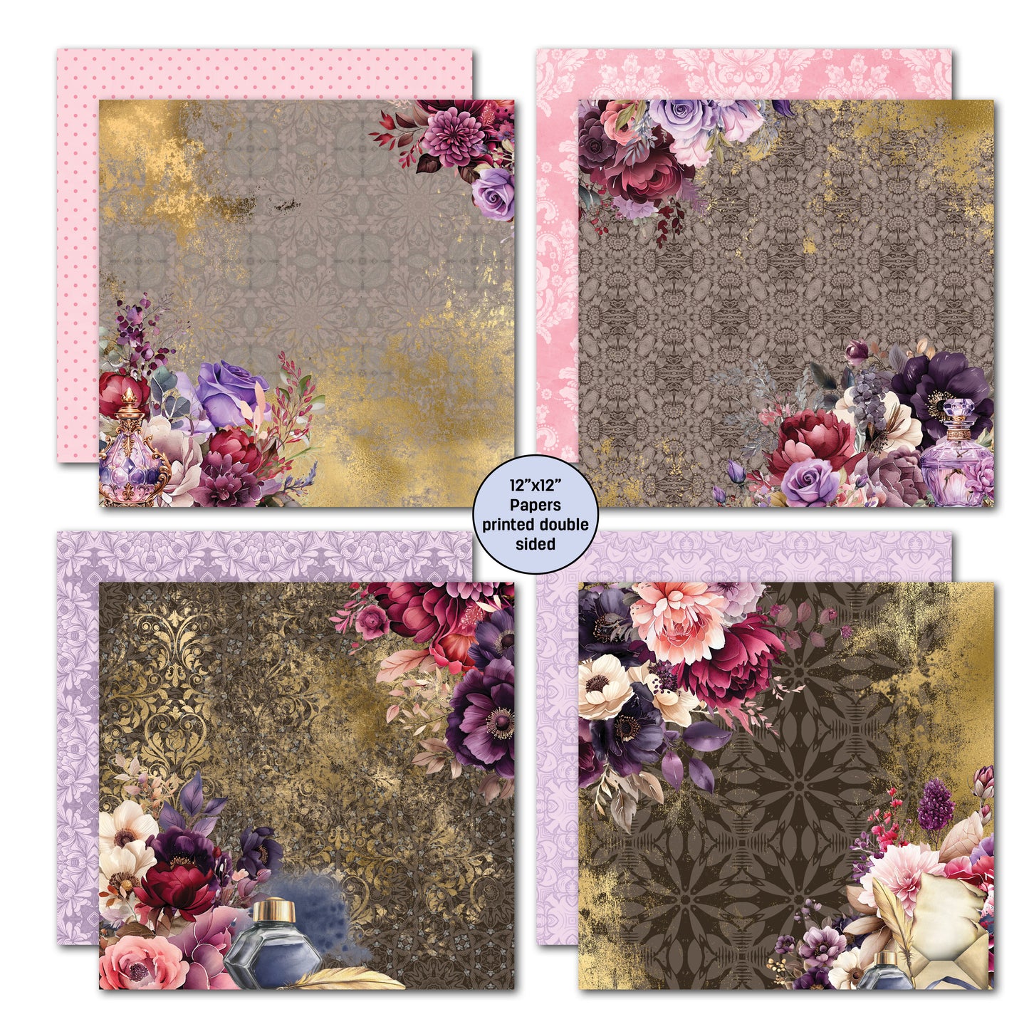 Petal Serenade 12x12 Collection Pack - 3Quarter Designs