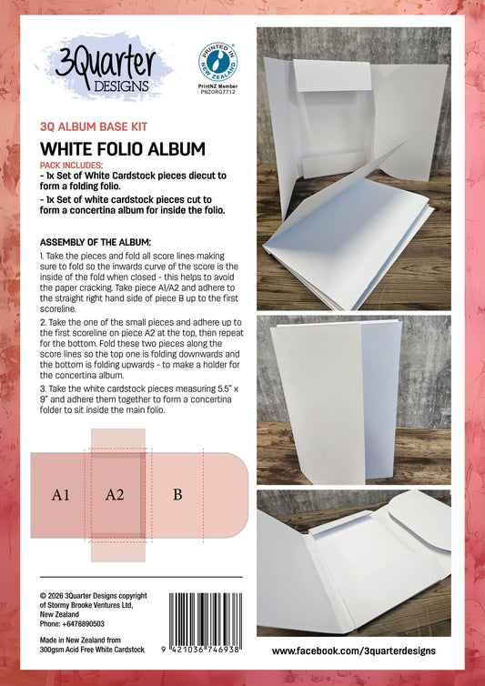 White Folio Album