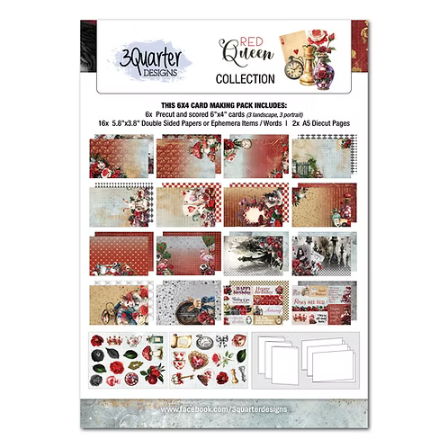 Red Queen 6x4 Cardmaking Pack