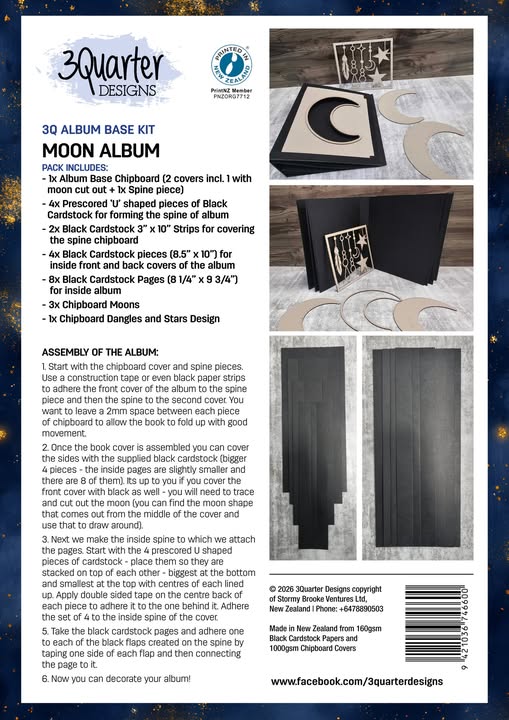 Moon Box Chipbaord Album